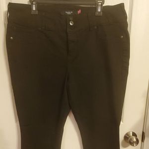 TORRID Women's Black Denim Skinny Jeans 20R
